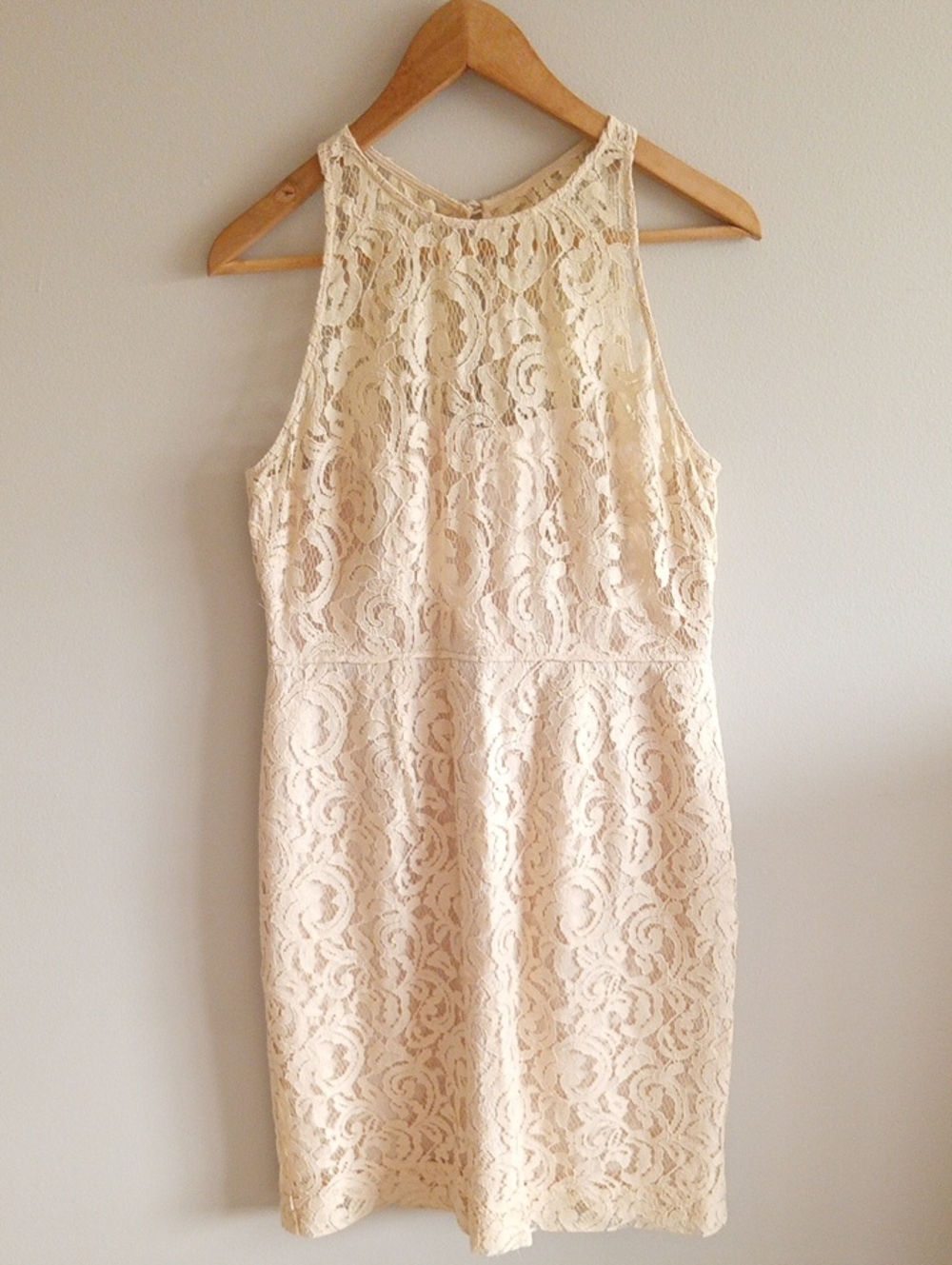 NWT J. Crew Lace Sheath Dress Size 10 Ivory Elegant Cottagecore